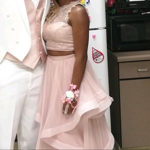 Two Piece Prom Dress